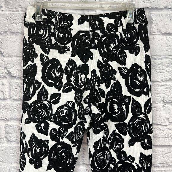 Lucca Couture BLACK ROSE KNIT PANTS Size Small - Picture 7 of 10